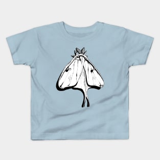 Luna Moth illustration Kids T-Shirt